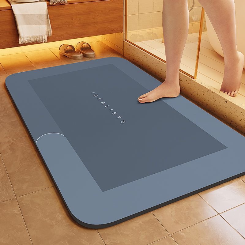 Quick Dry Diatomite Bath Mat - Keset Kamar Mandi Anti Selip, Cepat