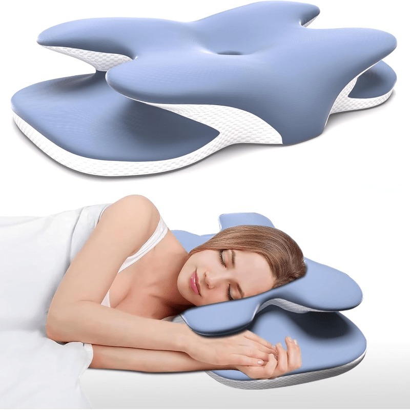 Memory Foam Orthopedic Pillow Neck Pain - 1 Buah Bantal Serviks Busa Memori