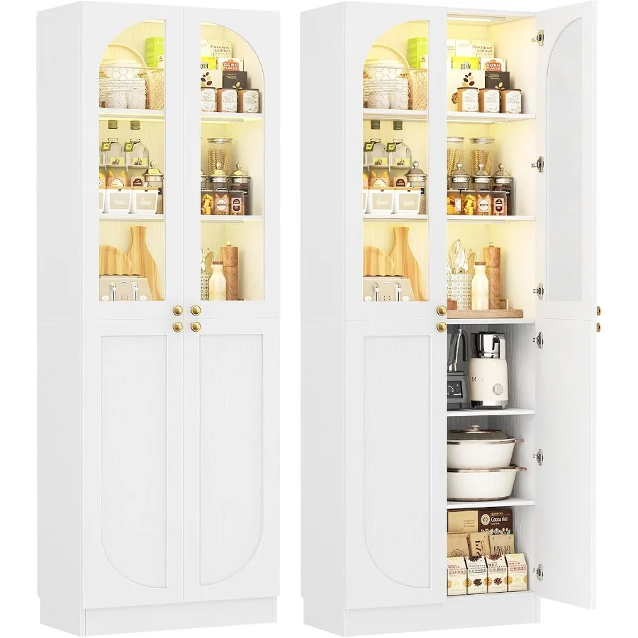 Kitchen - Lemari penyimpanan untuk dapur, pintu kaca