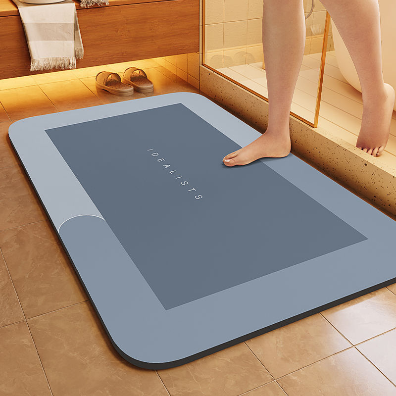 Keset Kamar Mandi Anti Selip,  - Quick Dry Diatomite Bath Mat ulasan dan harga