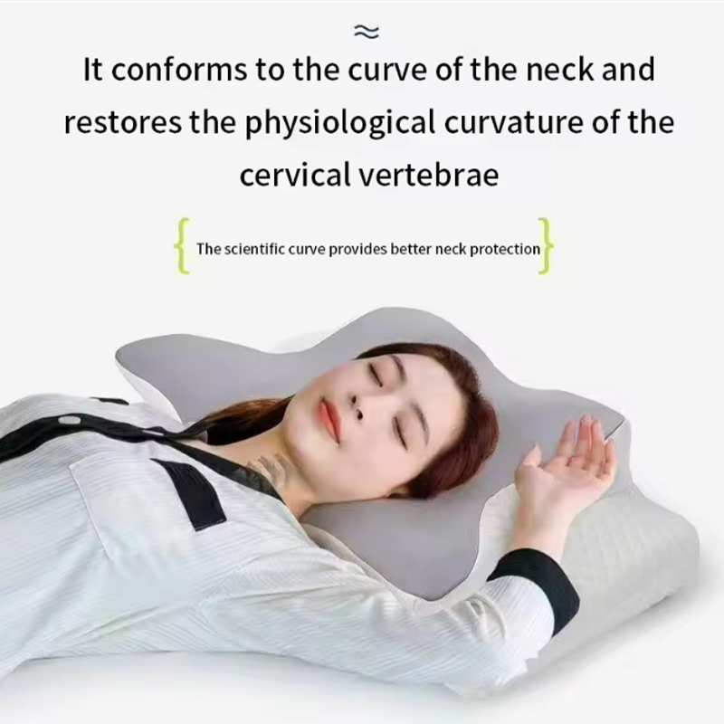 Bantal Busa Memori Berbentuk K - Memory Foam Orthopedic Pillow Neck Pain ulasan dan harga