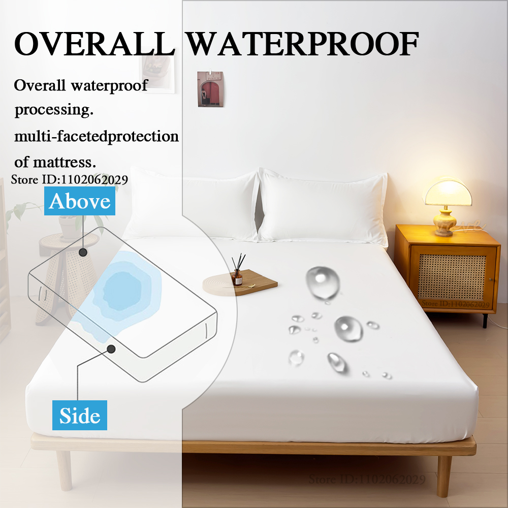 Penutup Kasur Tahan Air Seprai - Waterproof Mattress Protector Breathable ulasan dan harga