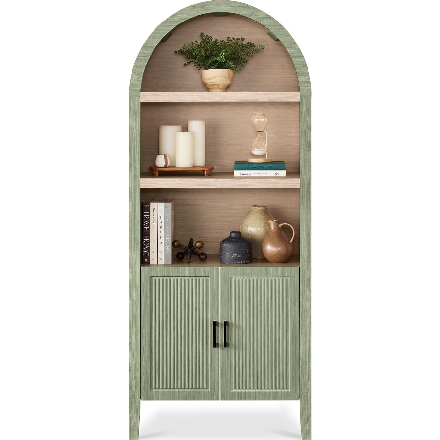 Lemari Pantry Berbentuk Lengku - Storage & Organization ulasan dan harga