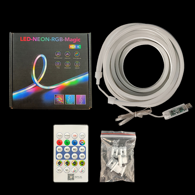 Lampu LED Neon RGB dengan Ting - Lighting ulasan dan harga